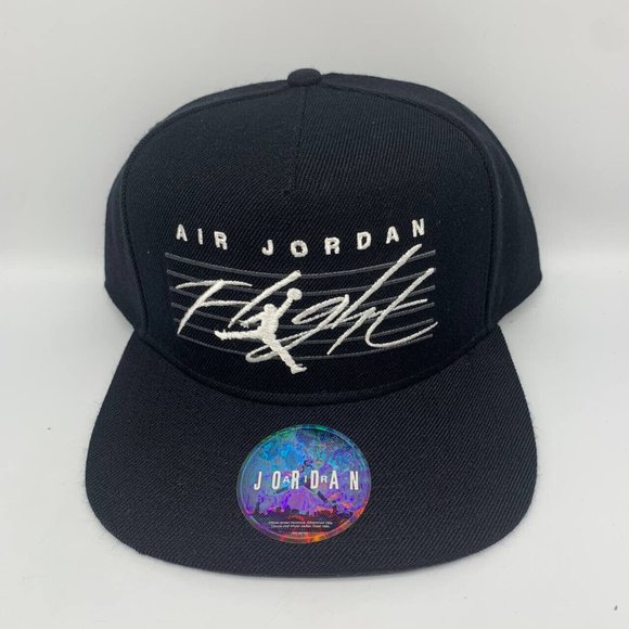Air Jordan Flight JordanTrue Hat Snapback Cap Chicago Bulls‎ Men - Picture 1 of 6